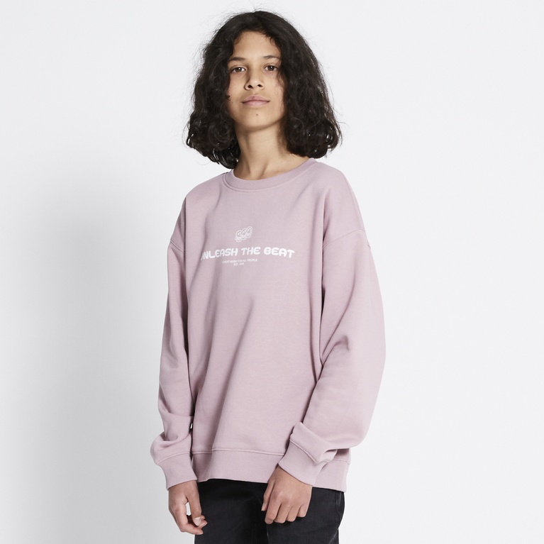 Printed sweatshirt "Liberty"  Berry